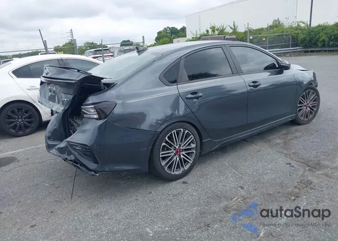 2021 Kia Forte Gt из США, поврежденный, VIN 3KPF44AC1ME272827